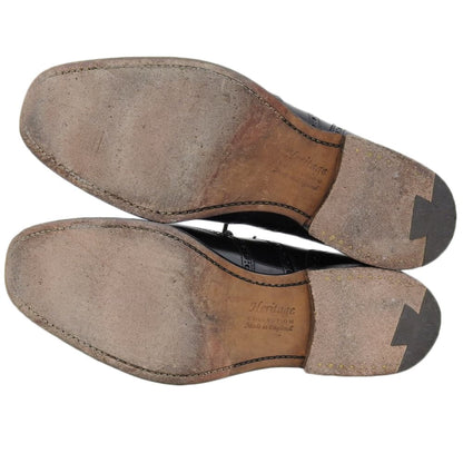 Church's チャーチ Heritage コレクション サンドリンガム ウイングチップ シューズ ブラック 7.5 メンズ シューズ 7.5