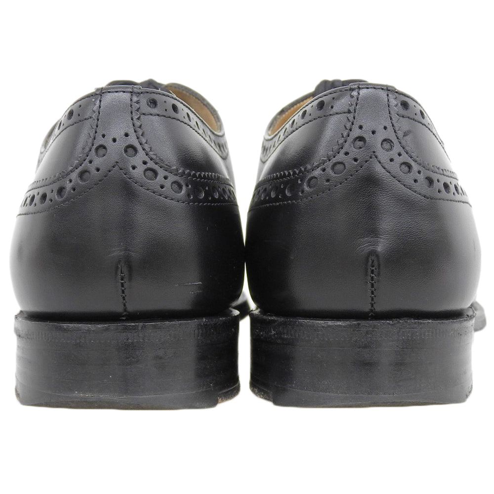 Church's チャーチ Heritage コレクション サンドリンガム ウイングチップ シューズ ブラック 7.5 メンズ シューズ 7.5