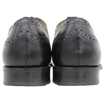 Church's チャーチ Heritage コレクション サンドリンガム ウイングチップ シューズ ブラック 7.5 メンズ シューズ 7.5