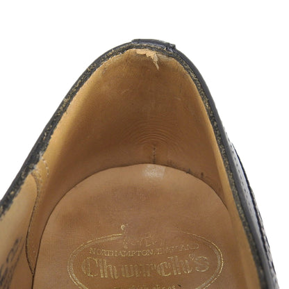 Church's チャーチ Heritage コレクション サンドリンガム ウイングチップ シューズ ブラック 7.5 メンズ シューズ 7.5