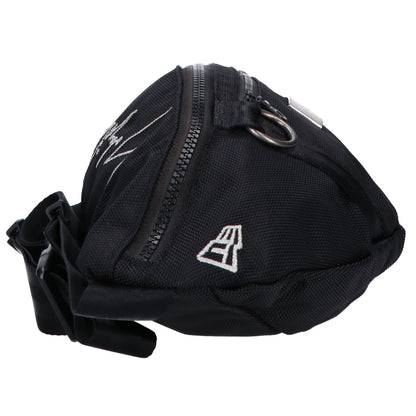 Yohji Yamamoto POUR HOMME ヨウジヤマモトプールオム x NEW ERA ニューエラ ロゴ刺繍 ナイロン ウエストバッグ