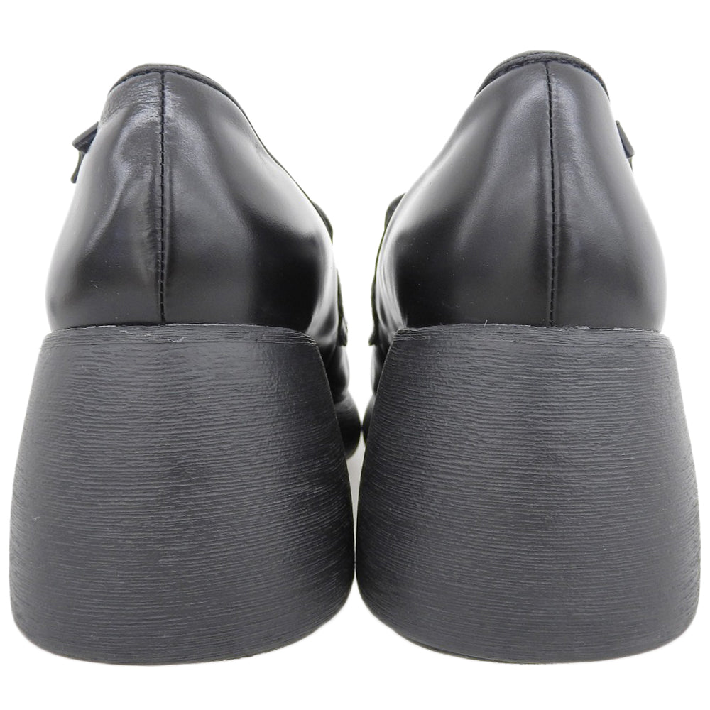 CAMPER カンペール 美品 テルマ ヒール パンプス ローファー シューズ レディース ブラック 38 K201292-016 シューズ 38