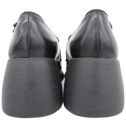 CAMPER カンペール 美品 テルマ ヒール パンプス ローファー シューズ レディース ブラック 38 K201292-016 シューズ 38