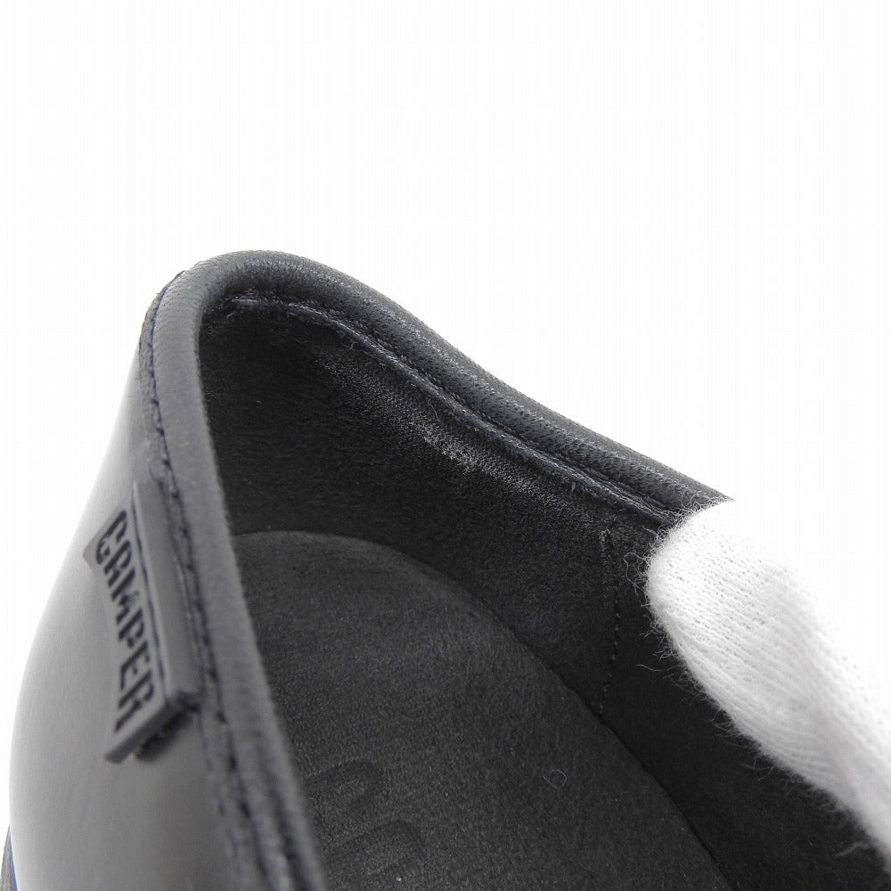 CAMPER カンペール 美品 テルマ ヒール パンプス ローファー シューズ レディース ブラック 38 K201292-016 シューズ 38