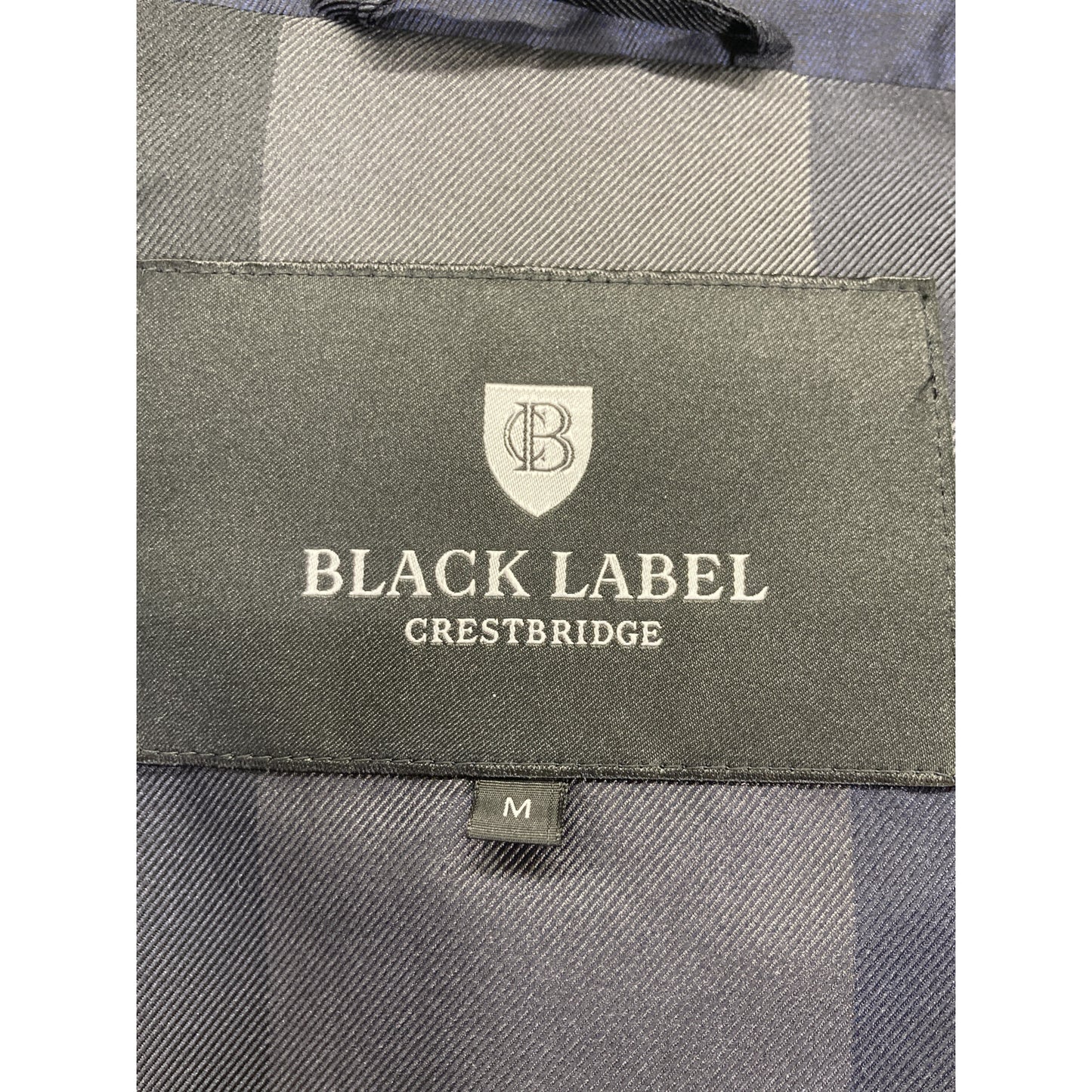 BLACK LABEL CRESTBRIDGE ブラックレーベルクレストブリッジ 51F04-204-28 ﾈｲﾋﾞｰ 切り替え ｼﾞｯﾌﾟｱｯﾌﾟ ｼﾞｬｹｯﾄ ジャケット M