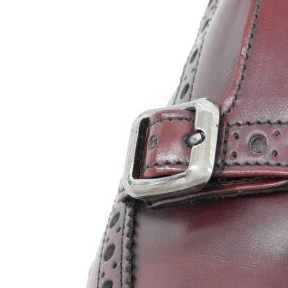Church's チャーチ 美品 LANA ウィングチップ ダブルモンク シューズ メンズ バーガンディ 36 シューズ 36