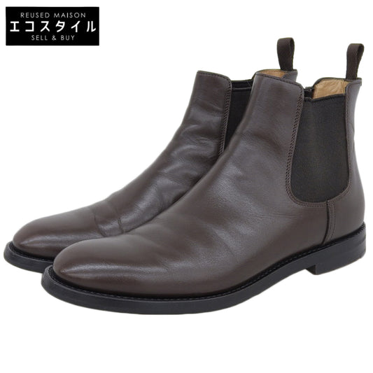 Church's チャーチ 美品 MON MOUTH WG サイドゴア ブーツ シューズ メンズ ブラウン 36.5 シューズ 36 1/2