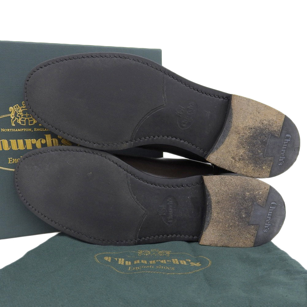 Church's チャーチ 美品 MON MOUTH WG サイドゴア ブーツ シューズ メンズ ブラウン 36.5 シューズ 36 1/2