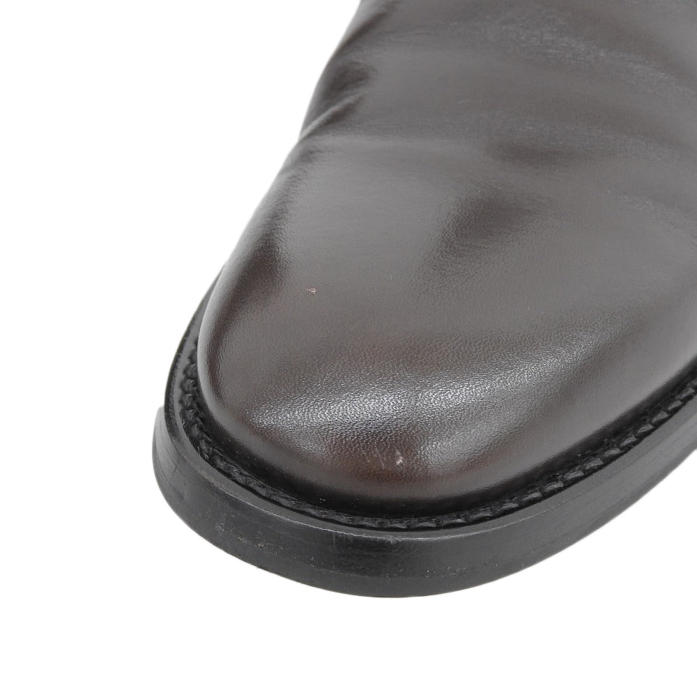 Church's チャーチ 美品 MON MOUTH WG サイドゴア ブーツ シューズ メンズ ブラウン 36.5 シューズ 36 1/2