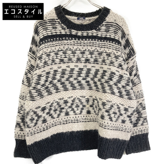 YLEVE イレーヴ HAND JACQUARD PULLOVER ﾆｯﾄ トップス F