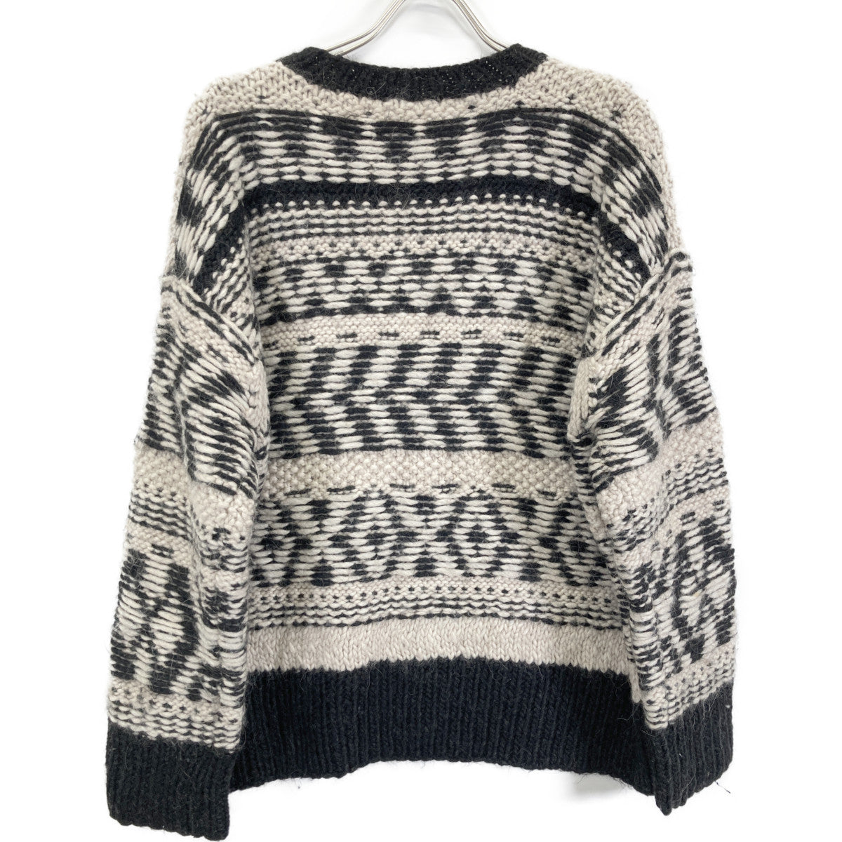YLEVE イレーヴ HAND JACQUARD PULLOVER ﾆｯﾄ トップス F