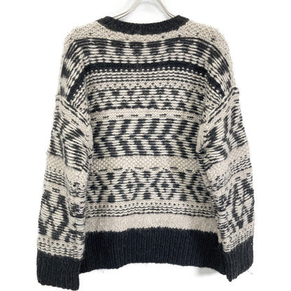 YLEVE イレーヴ HAND JACQUARD PULLOVER ﾆｯﾄ トップス F
