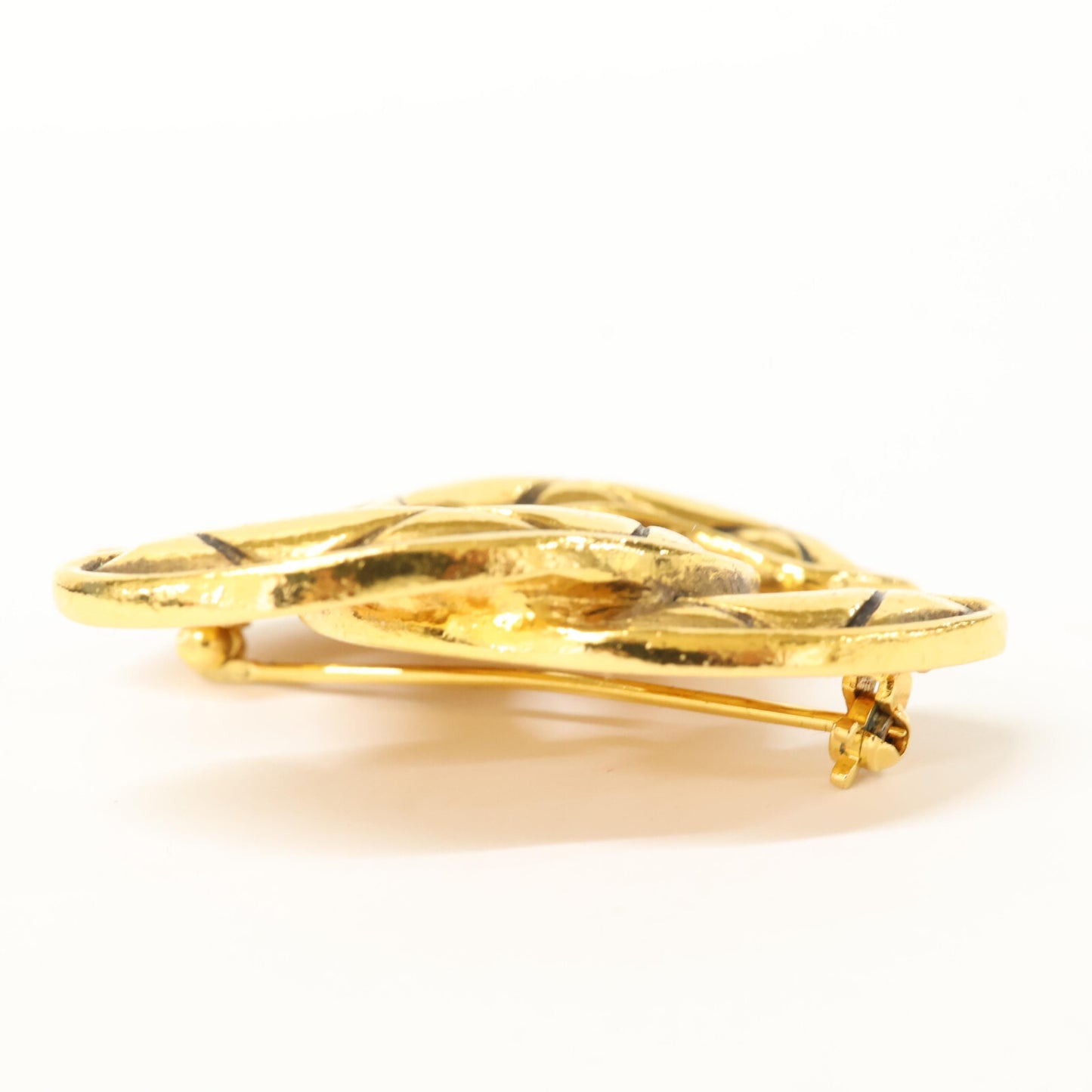 CHANEL シャネル 1153 マトラッセ ココマーク ブローチ