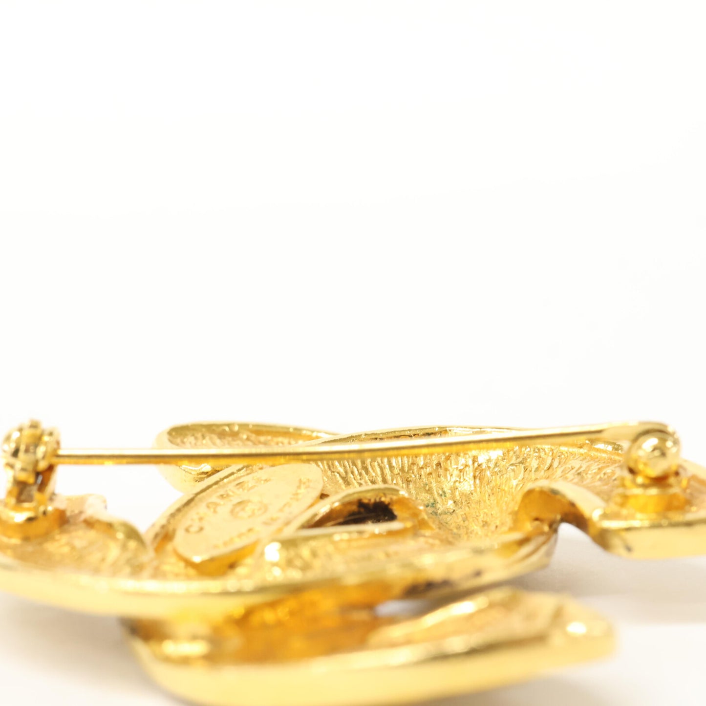 CHANEL シャネル 1153 マトラッセ ココマーク ブローチ