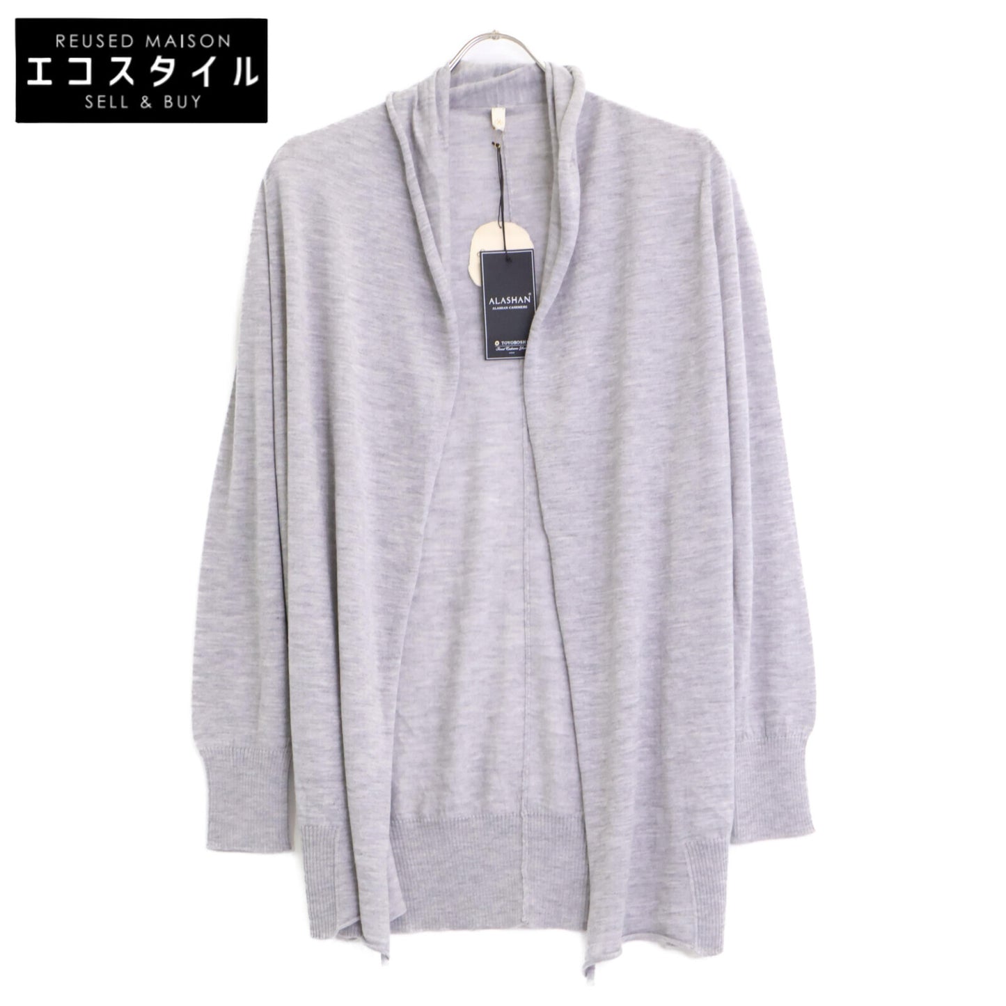 TOYOBOSHI トウヨウボウシ 糸衣 TOKURA ｸﾞﾚｰ 09IT-AC6002 ALASHAN ｶｼﾐﾔｶｰﾃﾞｨｶﾞﾝ トップス F