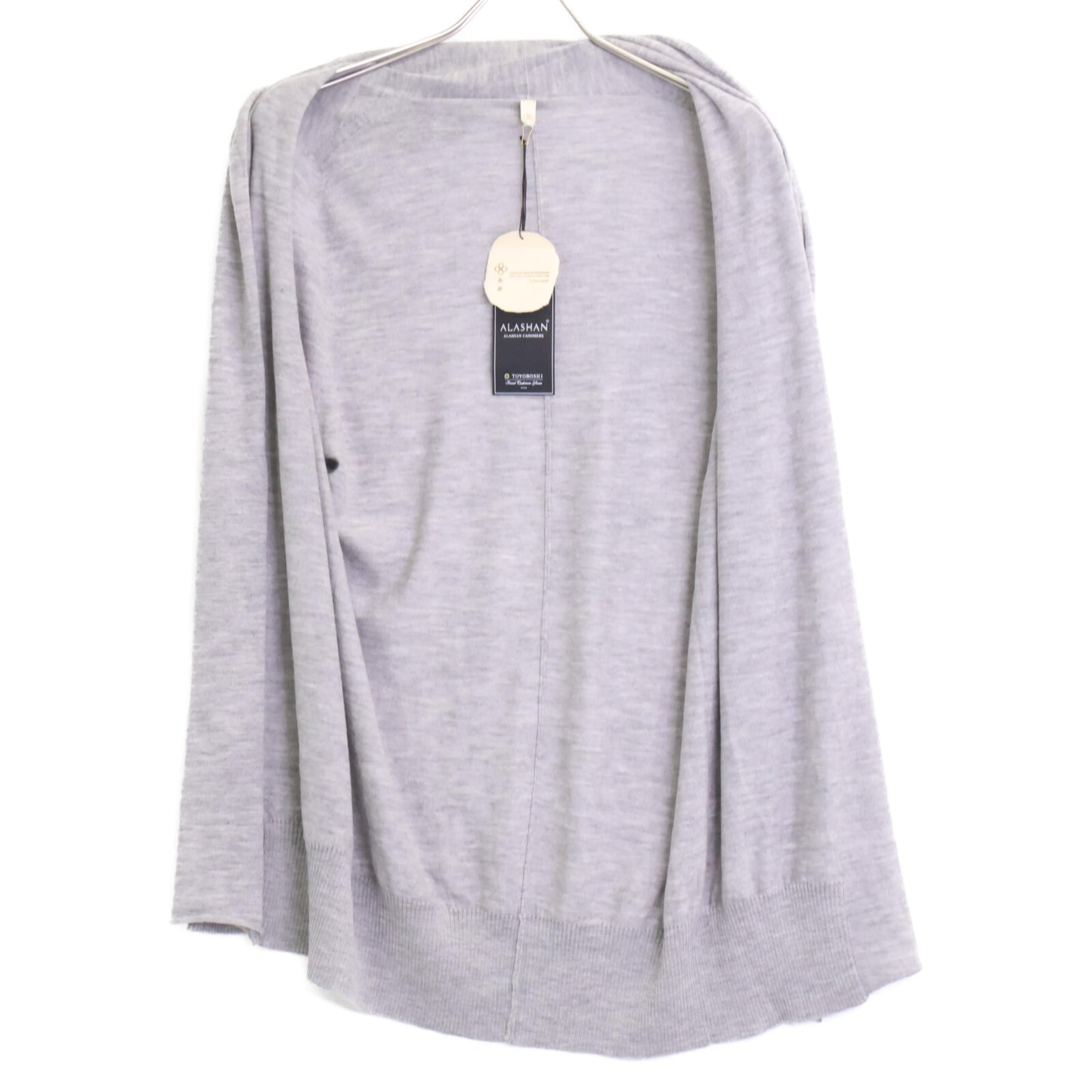 TOYOBOSHI トウヨウボウシ 糸衣 TOKURA ｸﾞﾚｰ 09IT-AC6002 ALASHAN ｶｼﾐﾔｶｰﾃﾞｨｶﾞﾝ トップス F