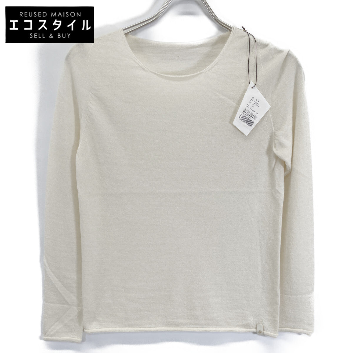 TOYOBOSHI トウヨウボウシ 糸衣 CHAUSU ﾎﾜｲﾄ 13IT-AC6001 ｶｼﾐﾔ100 ﾄｯﾌﾟｽ トップス 1