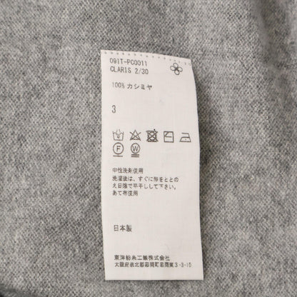 TOYOBOSHI トウヨウボウシ 糸衣 KIDO ｸﾞﾚｰ 09IT-PC0011 ｶｼﾐﾔ100 Vﾈｯｸｾｰﾀｰ トップス 3