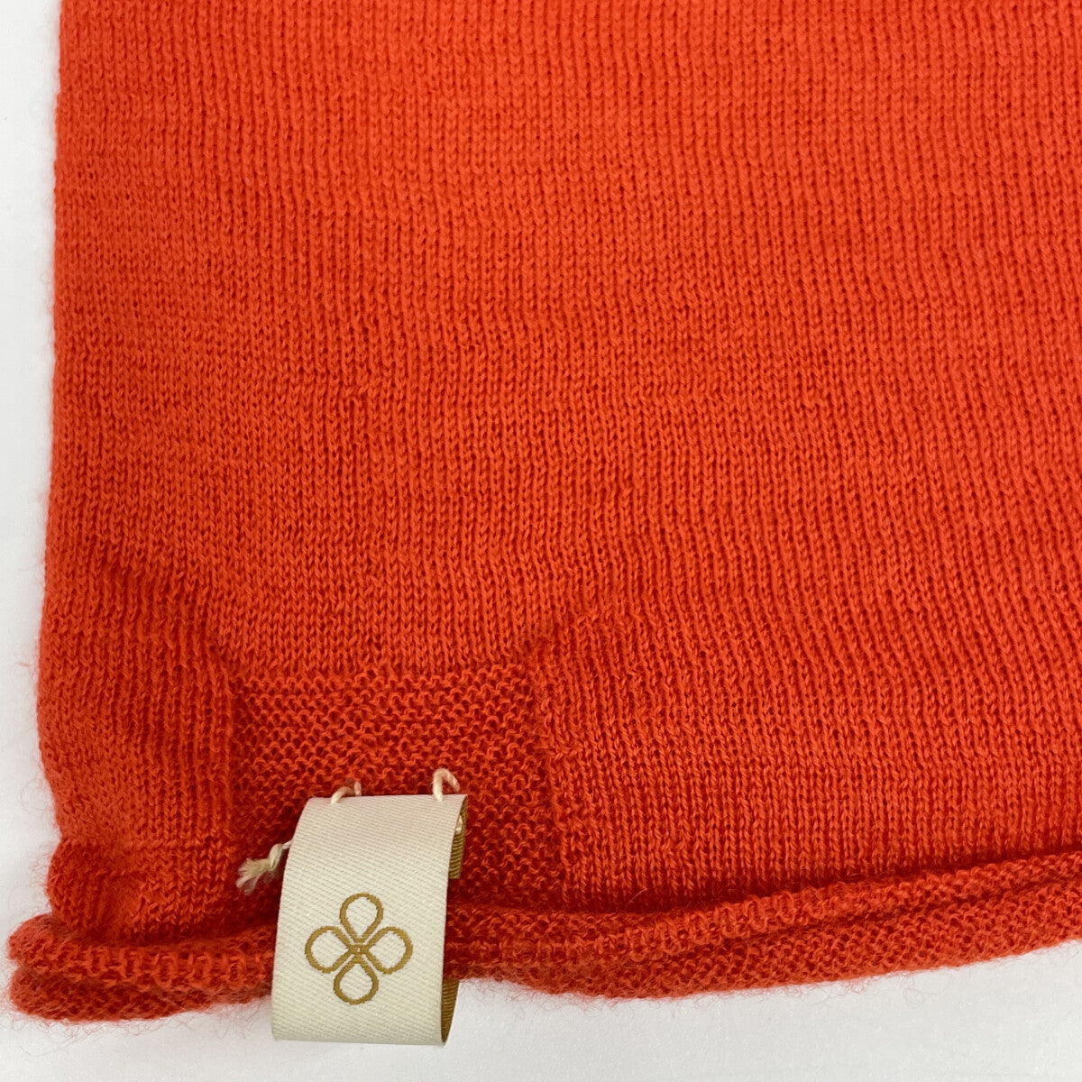 TOYOBOSHI トウヨウボウシ 糸衣 ｵﾚﾝｼﾞ OHAUSU 13IT-AC6001 ｶｼﾐﾔ100 ｸﾙｰﾈｯｸ ﾆｯﾄ トップス 1