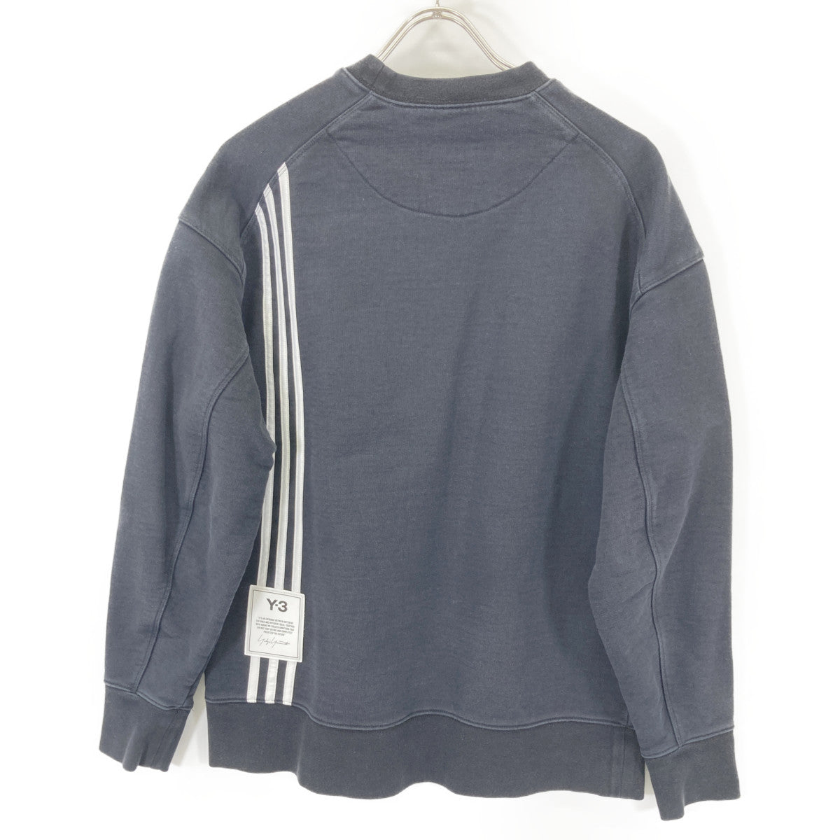 Y-3 ワイスリー H16333 M 3 STP TERRY CREW SWEATSHIRT トップス XS