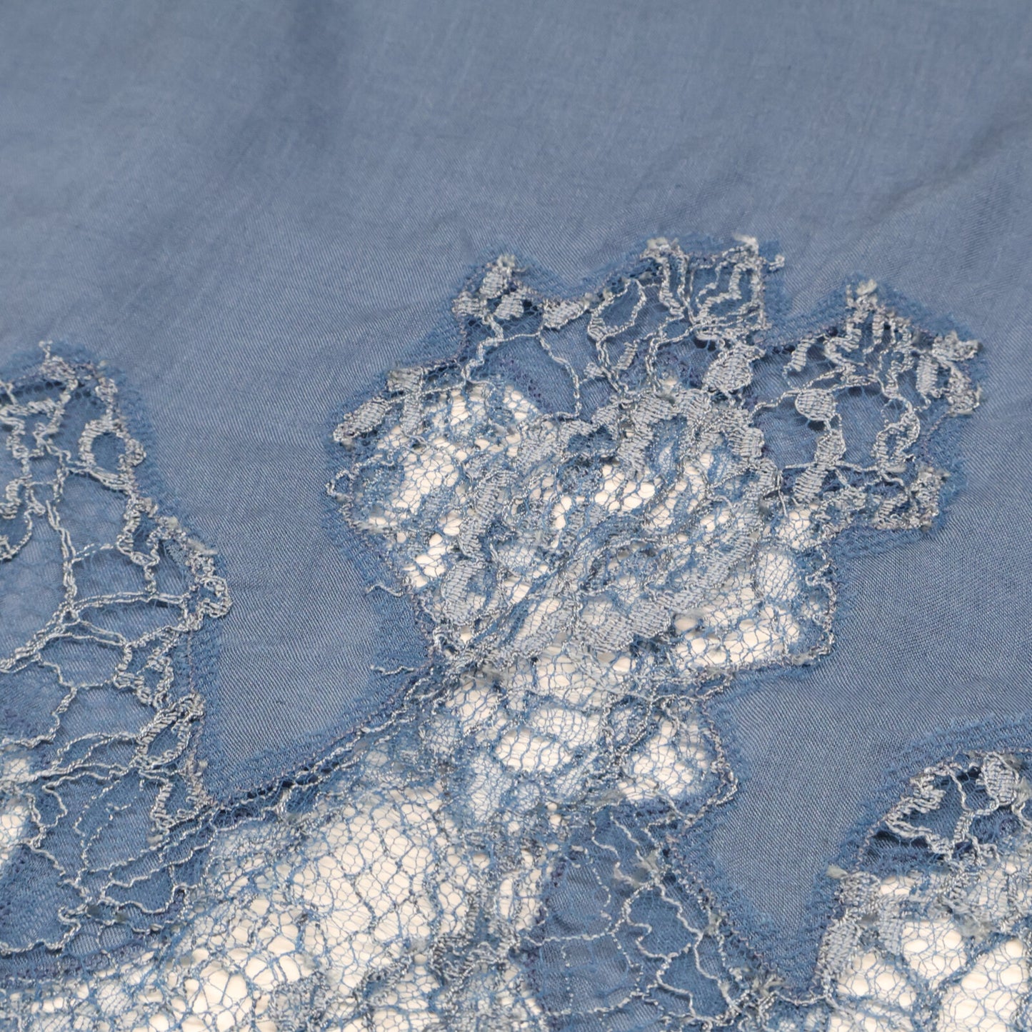 VALENTINO ヴァレンティノ モダール/カシミヤ レース ストール