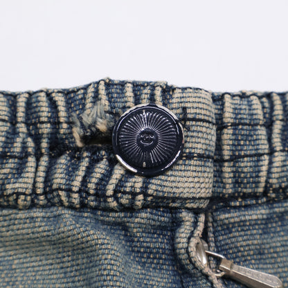 CHANEL シャネル 国内正規 01P P17116V09672 ココマークボタン デニムスカート ボトムス 38