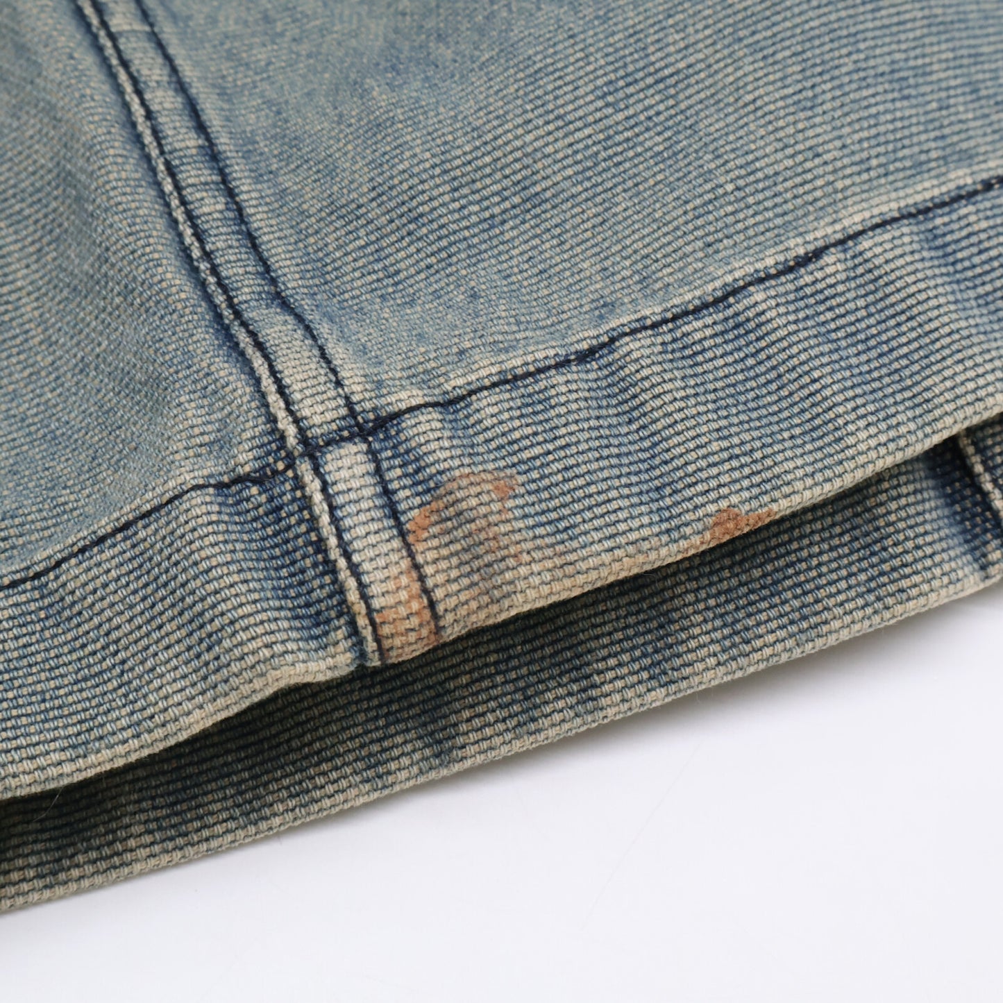 CHANEL シャネル 国内正規 01P P17116V09672 ココマークボタン デニムスカート ボトムス 38