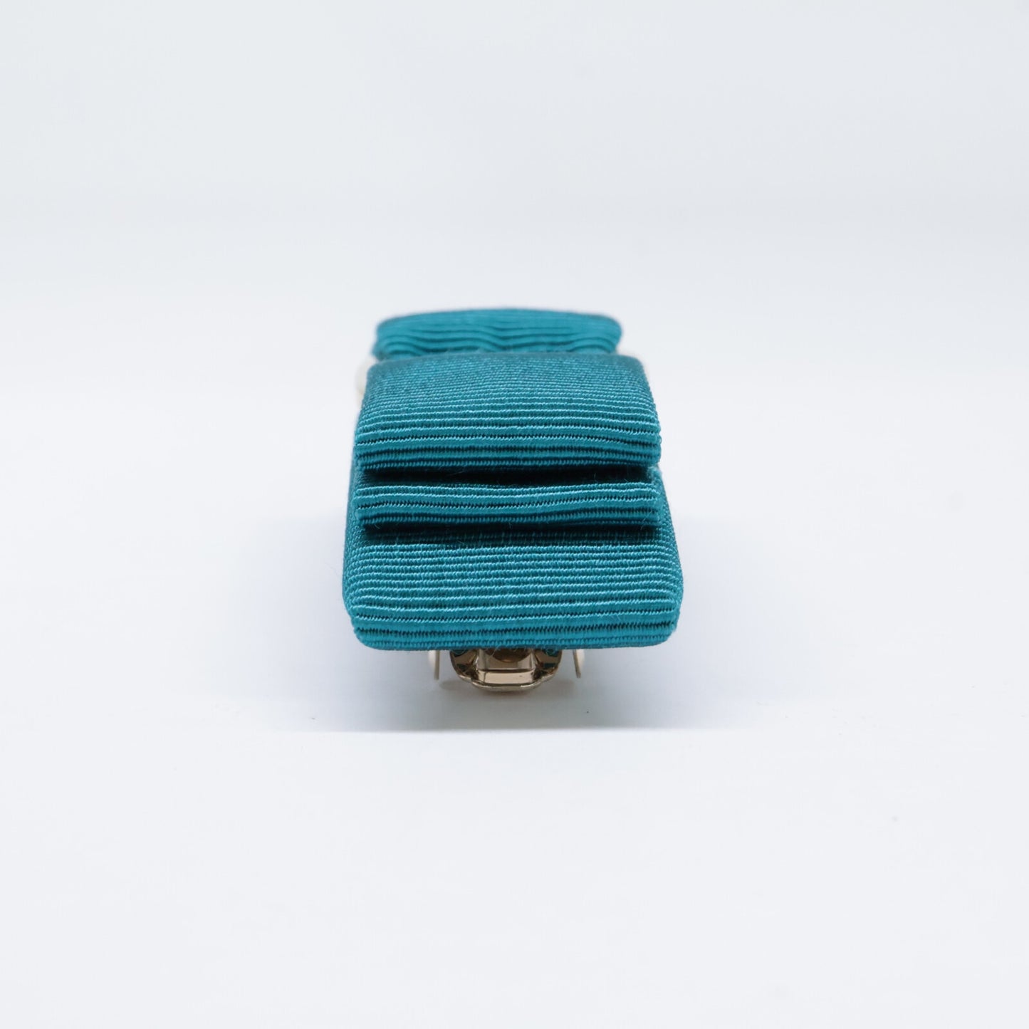 Salvatore Ferragamo サルヴァトーレフェラガモ 【新品同様】ヴァラ リボン バレッタ ヘアアクセサリー