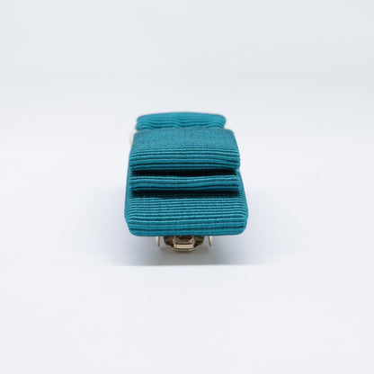 Salvatore Ferragamo サルヴァトーレフェラガモ 【新品同様】ヴァラ リボン バレッタ ヘアアクセサリー