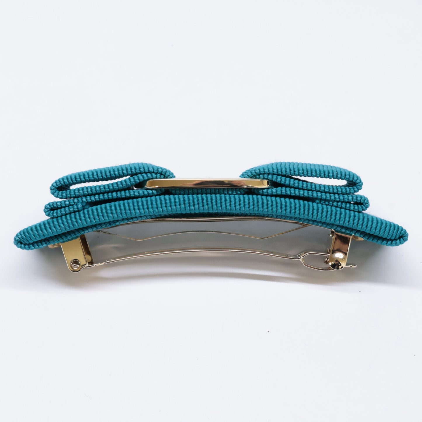 Salvatore Ferragamo サルヴァトーレフェラガモ 【新品同様】ヴァラ リボン バレッタ ヘアアクセサリー