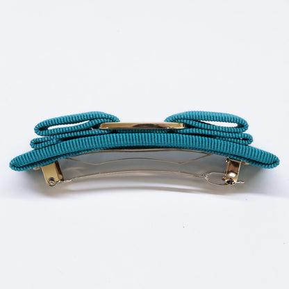 Salvatore Ferragamo サルヴァトーレフェラガモ 【新品同様】ヴァラ リボン バレッタ ヘアアクセサリー