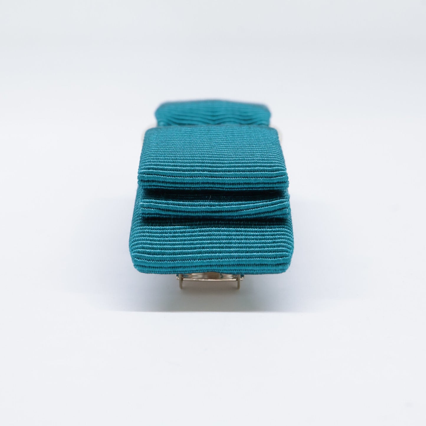 Salvatore Ferragamo サルヴァトーレフェラガモ 【新品同様】ヴァラ リボン バレッタ ヘアアクセサリー