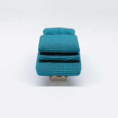 Salvatore Ferragamo サルヴァトーレフェラガモ 【新品同様】ヴァラ リボン バレッタ ヘアアクセサリー