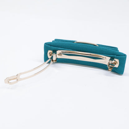 Salvatore Ferragamo サルヴァトーレフェラガモ 【新品同様】ヴァラ リボン バレッタ ヘアアクセサリー