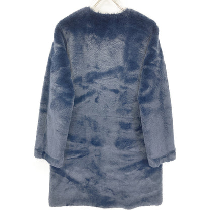 ANAYI アナイ ﾈｲﾋﾞｰ ﾘﾊﾞｰｼﾌﾞﾙﾌｪｲｸﾑｰﾄﾝｺｰﾄ コート 38