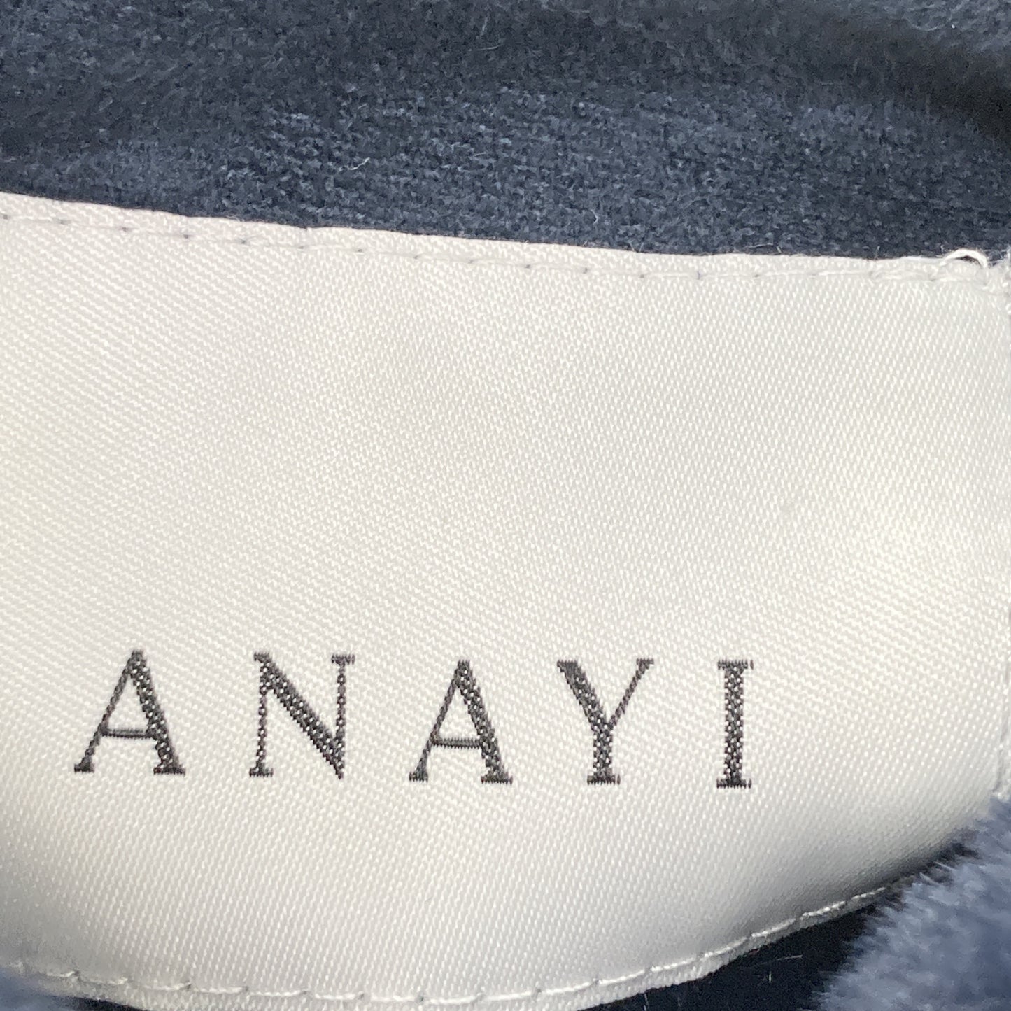 ANAYI アナイ ﾈｲﾋﾞｰ ﾘﾊﾞｰｼﾌﾞﾙﾌｪｲｸﾑｰﾄﾝｺｰﾄ コート 38