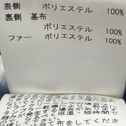 ANAYI アナイ ﾈｲﾋﾞｰ ﾘﾊﾞｰｼﾌﾞﾙﾌｪｲｸﾑｰﾄﾝｺｰﾄ コート 38
