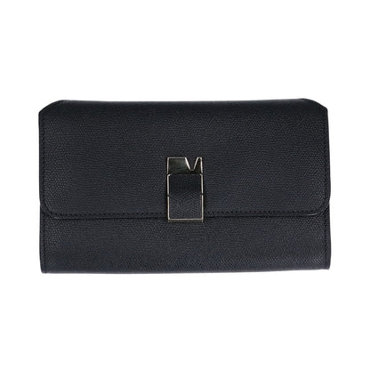 Valextra ヴァレクストラ 新品同様 SGNL0055028LOCPL99 ノーロ チェーンウォレットバッグ ショルダーバッグ