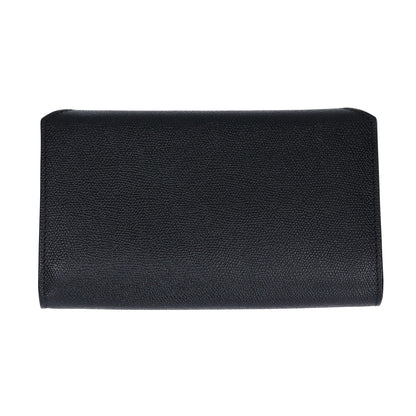 Valextra ヴァレクストラ 新品同様 SGNL0055028LOCPL99 ノーロ チェーンウォレットバッグ ショルダーバッグ