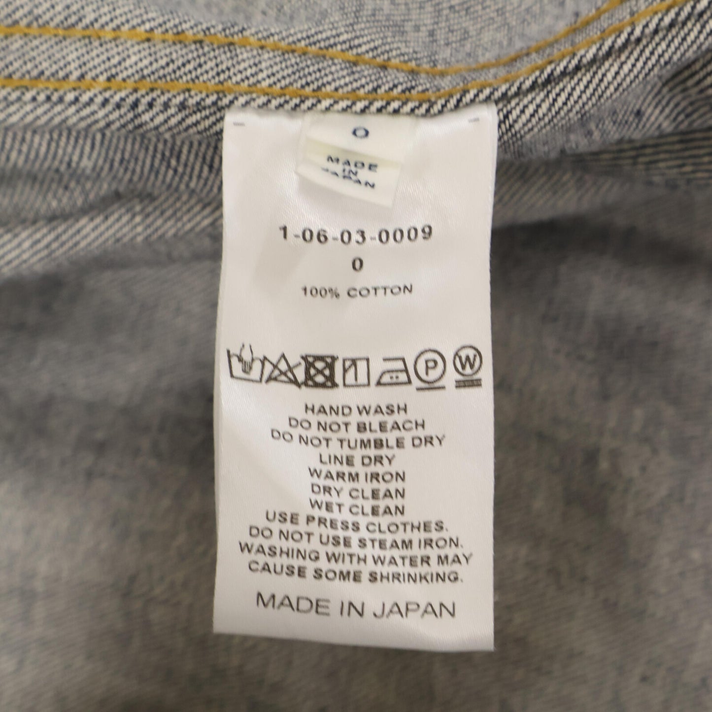 CYCLAS シクラス ﾌﾞﾙｰ ｺｯﾄﾝ ﾘｼﾞｯﾄ ﾃﾞﾆﾑｼﾞｬｹｯﾄ ジャケット O