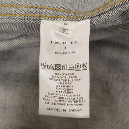 CYCLAS シクラス ﾌﾞﾙｰ ｺｯﾄﾝ ﾘｼﾞｯﾄ ﾃﾞﾆﾑｼﾞｬｹｯﾄ ジャケット O