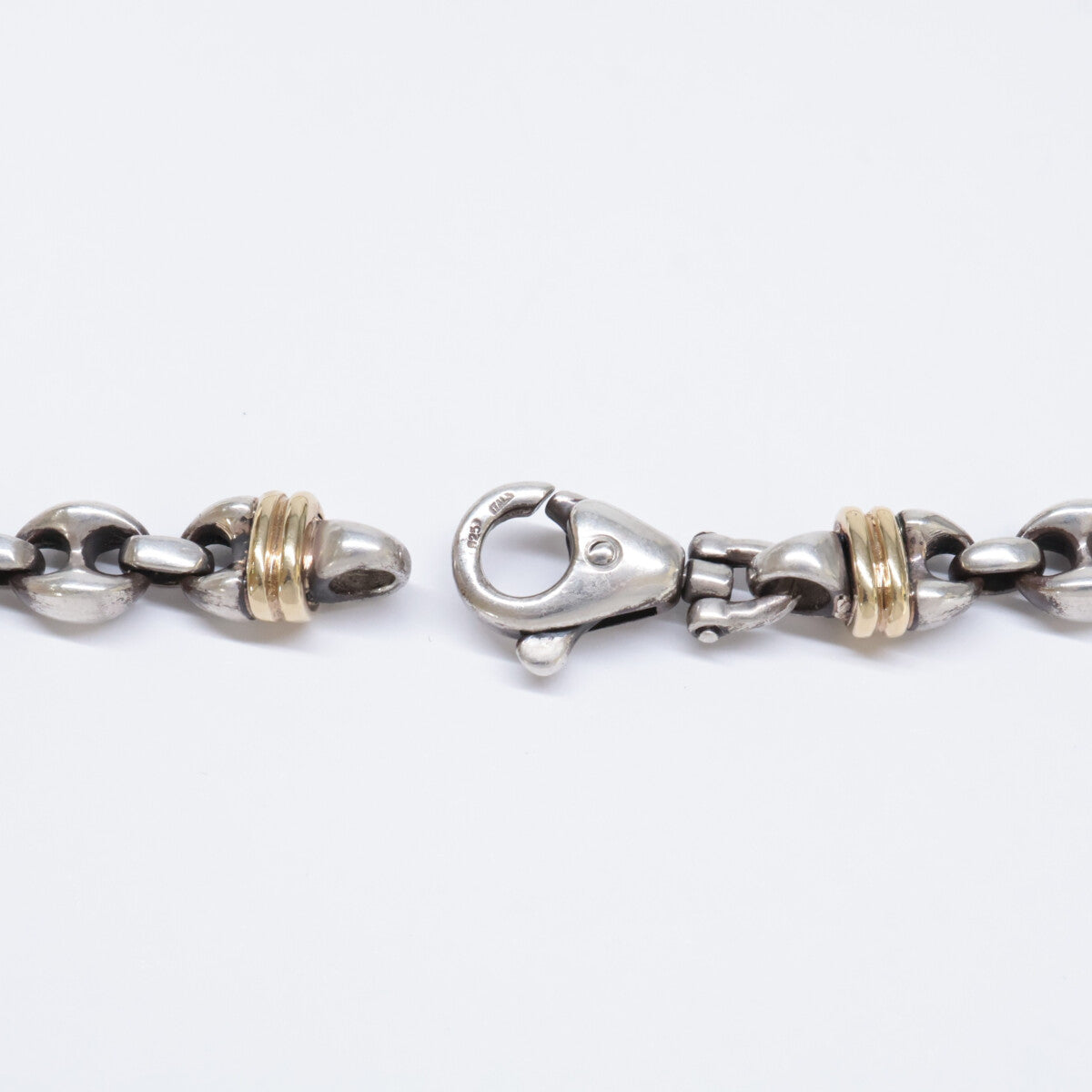 TIFFANY&Co. ティファニー 925 x K18 ヴィンテージ アンカーチェーン ネックレス