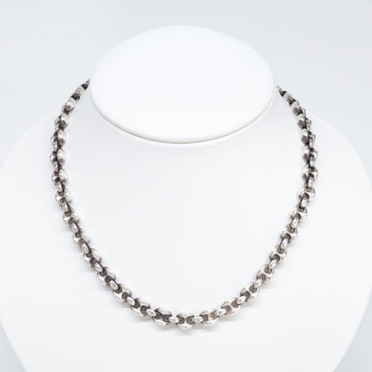 TIFFANY&Co. ティファニー 925 x K18 ヴィンテージ アンカーチェーン ネックレス