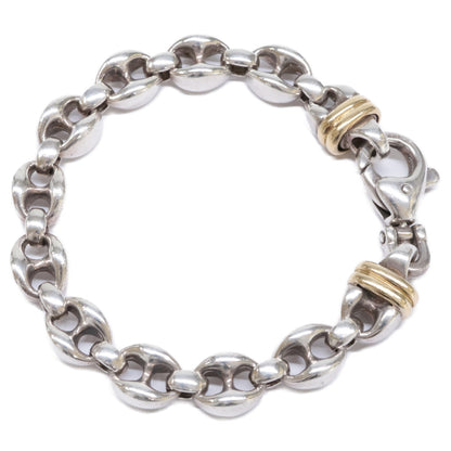 TIFFANY&Co. ティファニー 925 x K18 ヴィンテージ アンカーチェーン ブレスレット