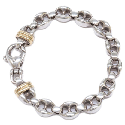 TIFFANY&Co. ティファニー 925 x K18 ヴィンテージ アンカーチェーン ブレスレット