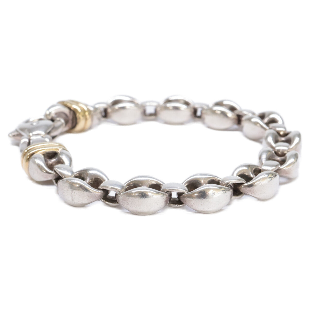 TIFFANY&Co. ティファニー 925 x K18 ヴィンテージ アンカーチェーン ブレスレット