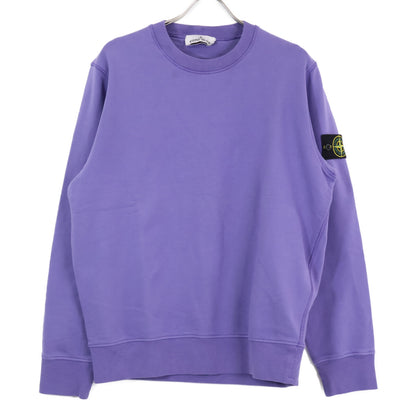 STONE ISLAND ストーンアイランド 【美品/国内正規/23年製】801563051 レギュラーフィット クルーネック スウェットシャツ/ トップス L