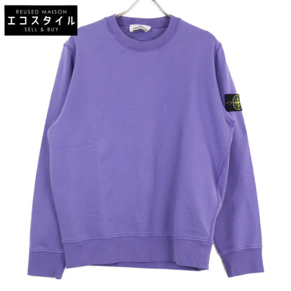 STONE ISLAND ストーンアイランド 【美品/国内正規/23年製】801563051 レギュラーフィット クルーネック スウェットシャツ/ トップス L