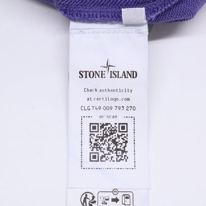 STONE ISLAND ストーンアイランド 【美品/国内正規/23年製】801563051 レギュラーフィット クルーネック スウェットシャツ/ トップス L