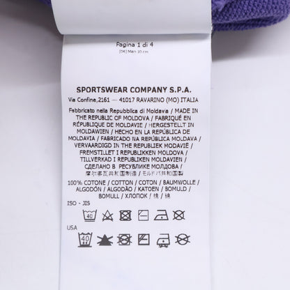 STONE ISLAND ストーンアイランド 【美品/国内正規/23年製】801563051 レギュラーフィット クルーネック スウェットシャツ/ トップス L